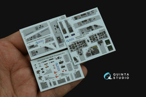 Intérieur imprimé en 3D et coloré du MiG-29UB (Trumpeter) de Quinta Studio QDS-32227 (Petite version) 1/32 – Bild 3