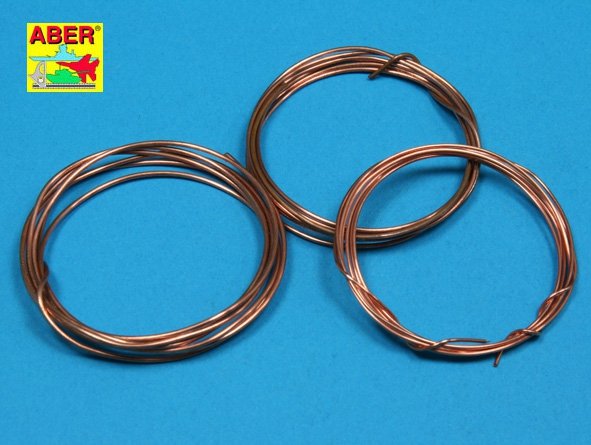 Jeu de fils Aber ADZ-02 (diamètre 0,8 ; 1,0 ; 1,2 mm, longueur 1 m chacun)