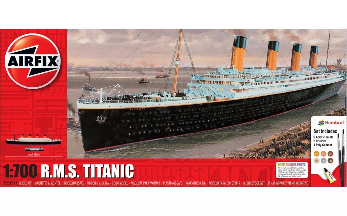 Coffret cadeau Airfix 50164A RMS Titanic 1/700