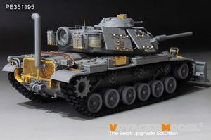 Kit de mise à niveau Voyager Model PE351195 pour char de combat principal américain moderne M60A1 (pour TAKOM 2142) à l&amp;#39;échelle 1/35 – immagine 5
