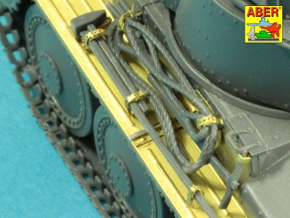 Aber 48041 Pz.Kpfw..38 (t) Ausf. Char allemand E/F/G Pz.38 (t) pt.2-ailes 1/48 – imagen 13