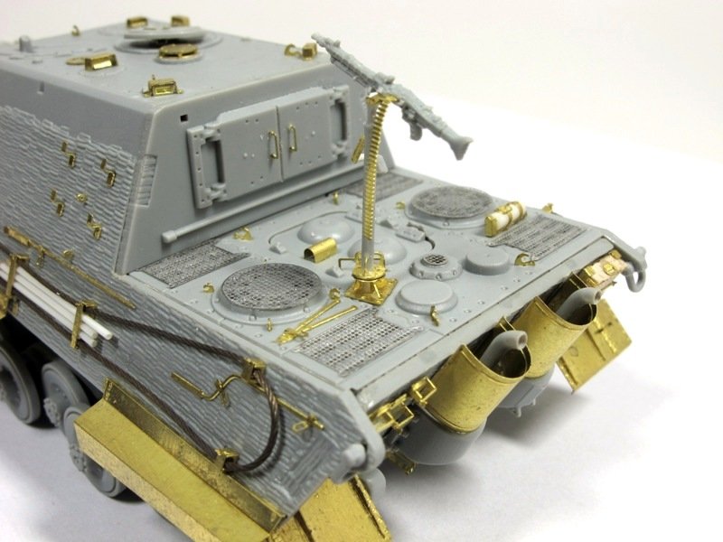 Maquette ET Model E72-022 Jagdtiger allemand de la Seconde Guerre mondiale pour kit DRAGON au 1/72 – Bild 7
