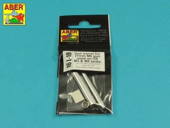 Canon Aber 16L-19 pour canon M6 de 37 mm utilisé sur les chars américains M3 et M5, échelle 1/16 – image 7