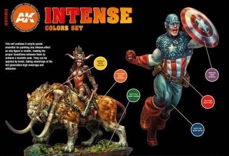 AK Interactive AK11612 3G ENSEMBLE DE COULEURS INTENSES – immagine 2
