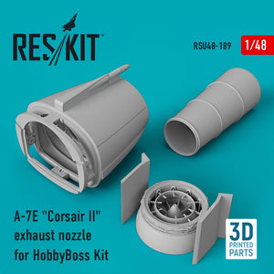 RESKIT RSU48-0189 A-7E « CORSAIR II » TUYAU D&amp;#39;ÉCHAPPEMENT POUR MAQUETTE HOBBYBOSS (IMPRIMÉE EN 3D) 1/48 – Bild 2