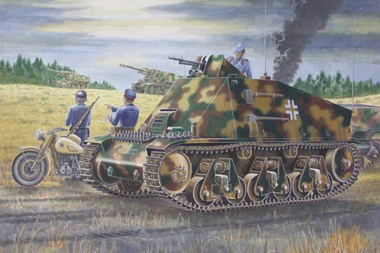 Trumpeter 00355 German 38(H) le véhicule d'observation d'artillerie (1/35)