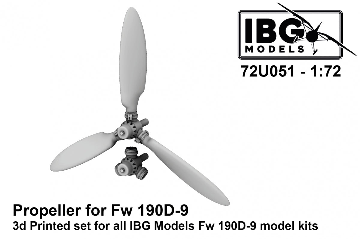 Hélice IBG 72U051 pour Fw 190D-9 1/72