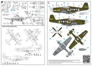 Arma Hobby 70038 P-51 B/C Mustang™ Expert Set 1/72 – image 11
