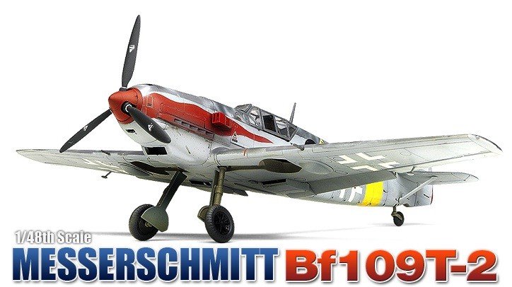 Academy 12225 MESSERSCHMITT Bf109T-2 1/48 – imagen 2