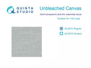 Quinta Studio QL32011 Toile écrue, format standard 1/32