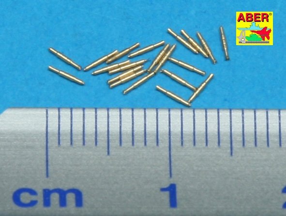 Aber 350L-32 Ensemble de 20 canons de mitrailleuse Vickers Mk.III de 0,5 pouce (12,7 mm) pour navires de la Royal Navy (1/350) – immagine 2