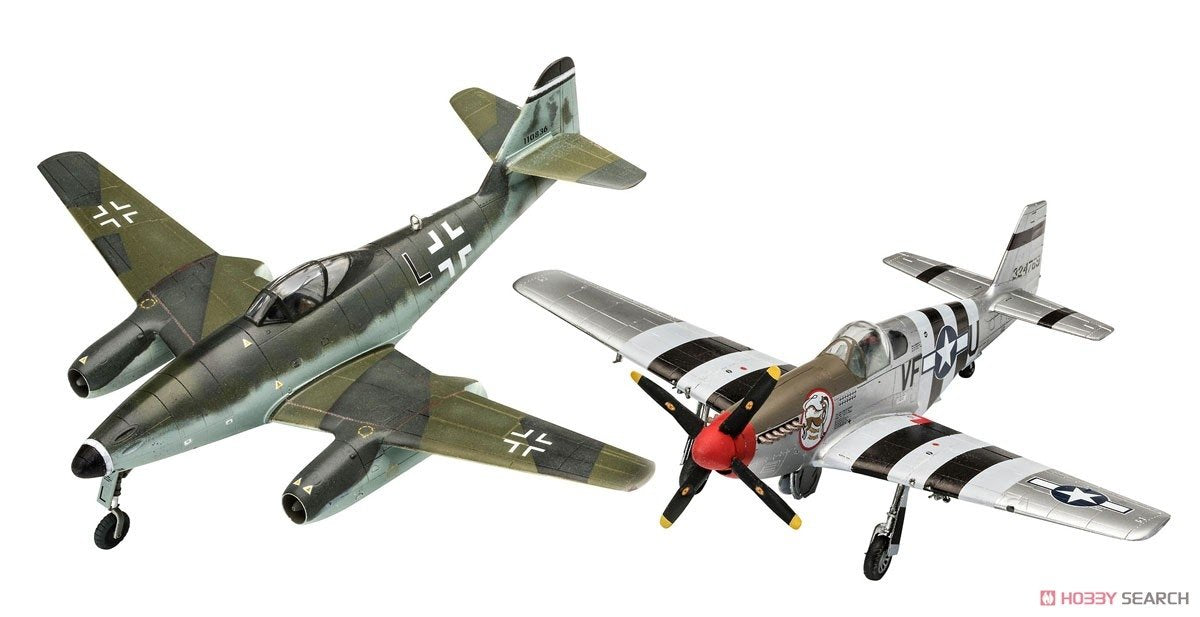 Revell 03711 Coffret de combat Me262 et P-51B 1/72  – image 3