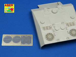 Aber 35G23 Grilles pour canon automoteur allemand Geschützwagen Tiger für 17cm Kanone 72 (1/35) – immagine 3