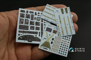 Intérieur imprimé en 3D et coloré sur papier décalcomanie (Revell/ProModeler) Quinta Studio QD32125 He 111 P/H 1/32 – image 14