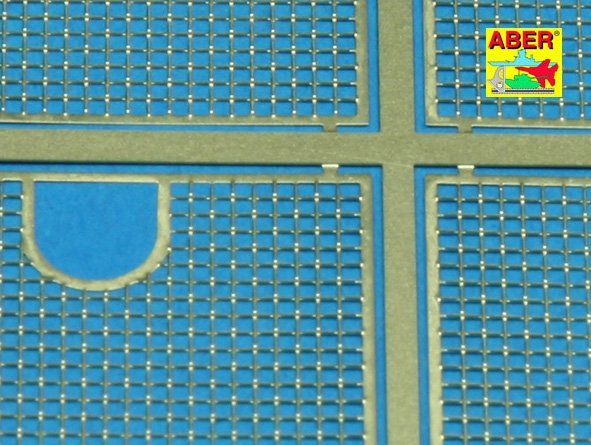 Grilles Aber 35G03 pour char allemand Tiger I (1/35) – image 3