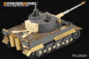 Maquette Voyager PRO35004 Char allemand Tiger I de la Seconde Guerre mondiale, production début/milieu/fin, échelle 1/35 – image 7