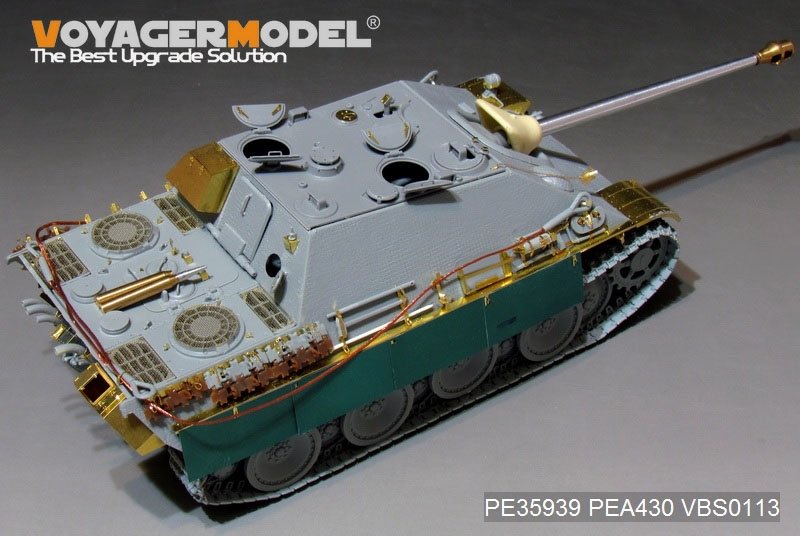 Kit de mise à niveau de base Voyager Model PE35939 Jagdpanther G1 de la Seconde Guerre mondiale pour TAKOM 2106 au 1/35 – image 13