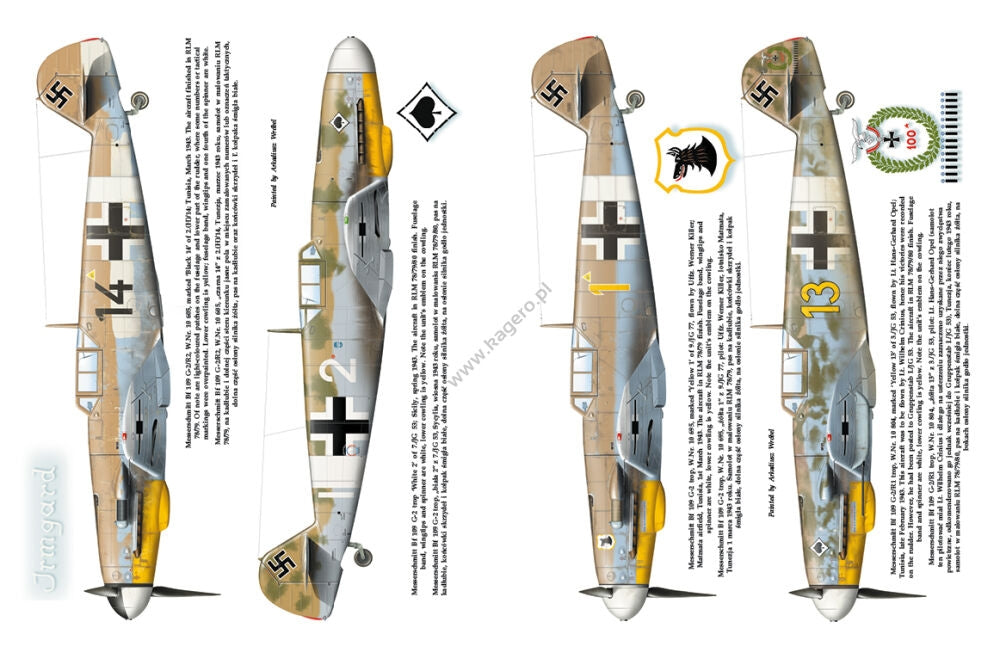 Kagero 12010 Luftwaffe sur la Tunisie vol. II février – mai 1943 FR – imagen 4