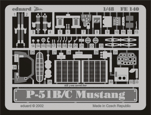 Eduard FE140 P-51B/C ICM 1/48