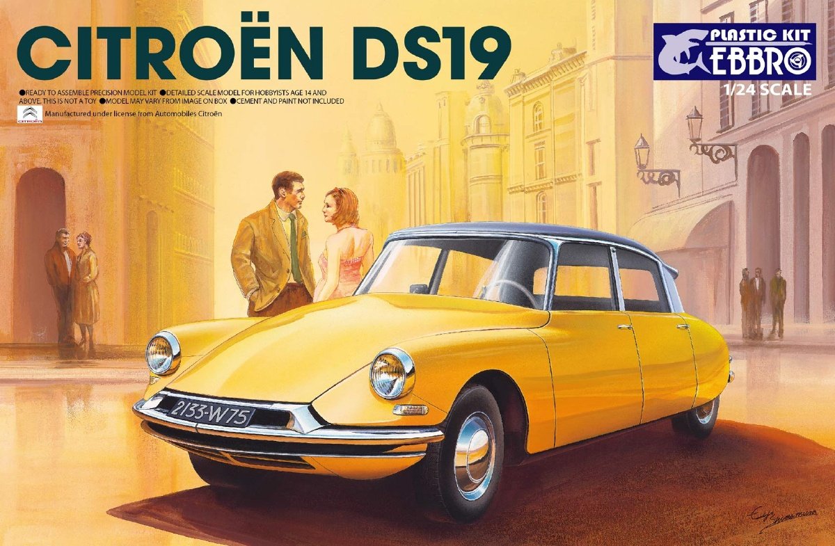 Ebbro 25005 Citroën DS19 1/24 