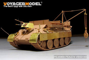 Modèle Voyager PE35969 Bergepanther Ausf.A allemand de la Seconde Guerre mondiale (type ancien, porte-outils Panther A) de base pour MENG SS-015 1/35 – Bild 3