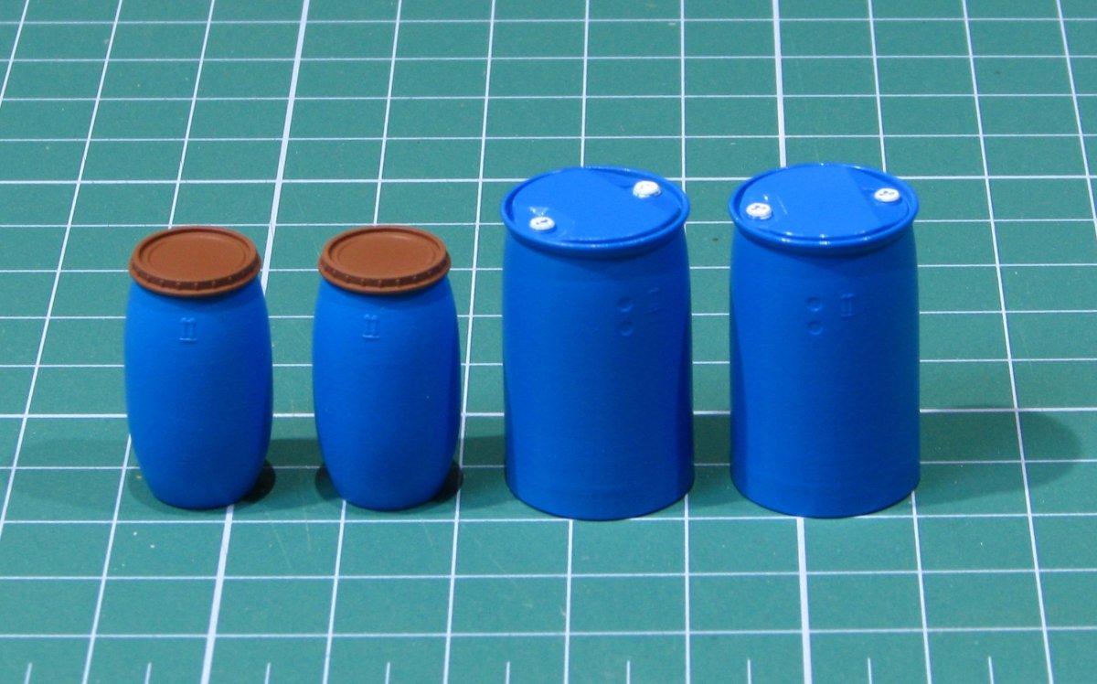 EUREKA XXL E-040 Fûts de stockage de produits chimiques en plastique, lot de 2, 1/35 – immagine 2