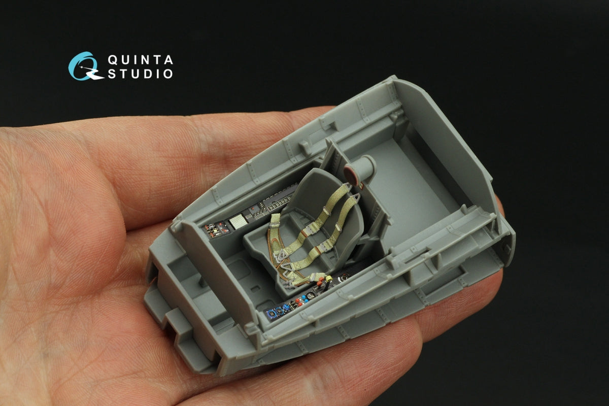 Quinta Studio QD35137 FW Triebflugel Intérieur coloré imprimé en 3D sur papier décalque (Miniart) 1/35 – image 6