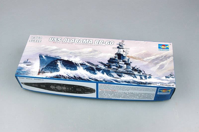 Trumpeter 05762 USS Alabama (BB-60) 1/700 – immagine 2