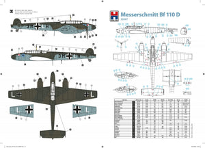 Hobby 2000 32007 Messerschmitt Bf 110 D (Dragon + Cartograf + Masque) 1/32 – image 5