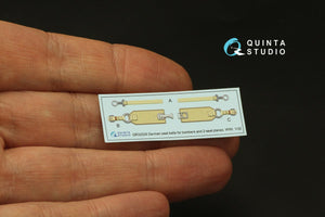Quinta Studio QR32029 Ceintures de sécurité pour bombardiers allemands de la Première Guerre mondiale, échelle 1/32 – image 3
