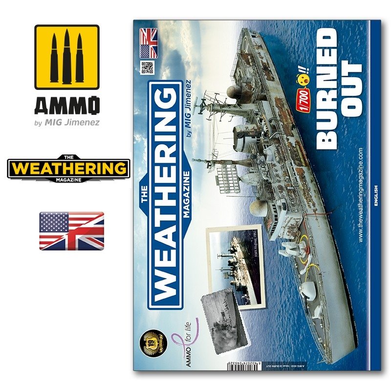 Ammo of Mig 4532-EN The Weathering Magazine Numéro 33 : BURNED OUT (Anglais)