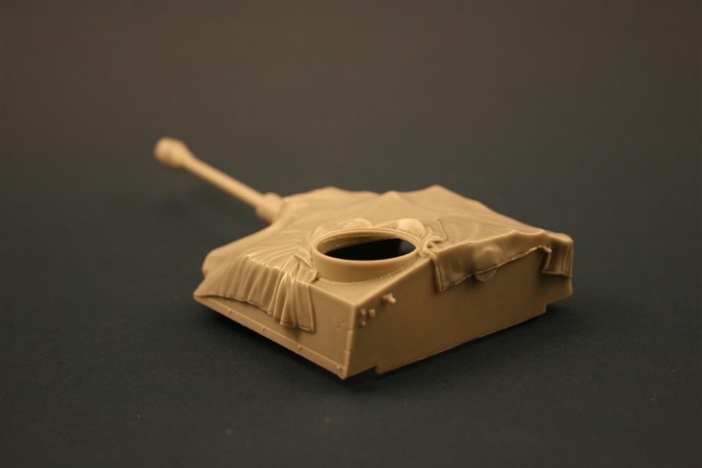 Panzer Art RE35-090 StuG III G partie supérieure de la coque/du canon avec bâche en toile, échelle 1/35 – Bild 4