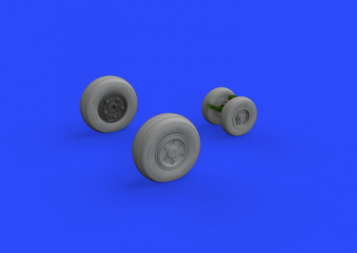 Roues Eduard 632136 F/ A-18E REVELL 1/32