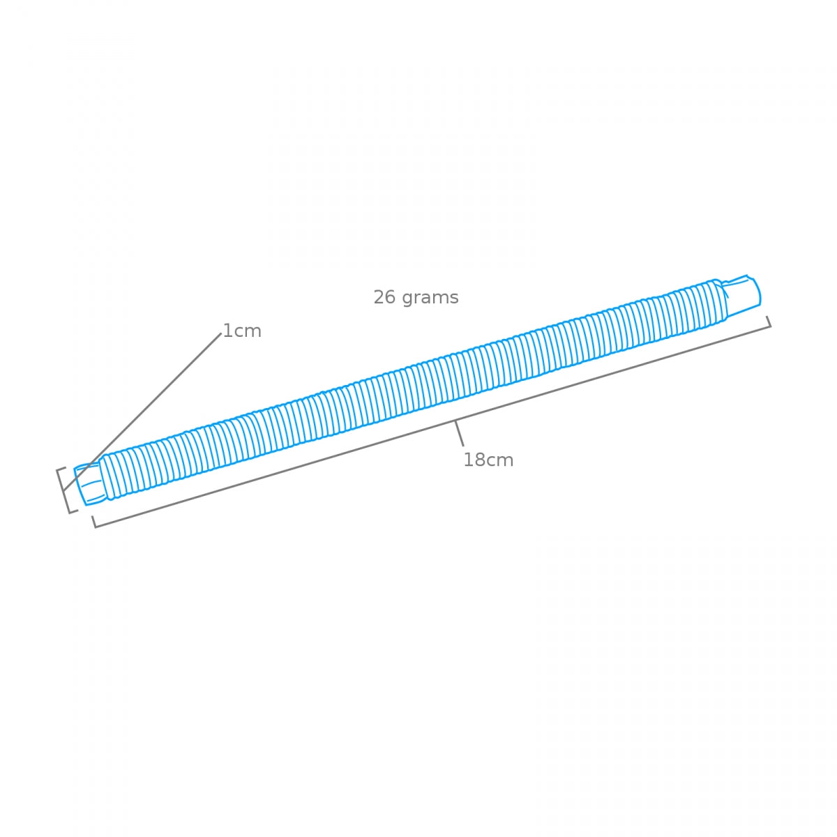 Pinceau en fibre de verre Modelcraft PBU1022-10 (10 mm) – imagen 2
