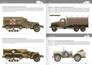AK Interactive AK642 VÉHICULES MILITAIRES AMÉRICAINS – GUIDE DE PROFIL DE CAMOUFLAGE – immagine 7
