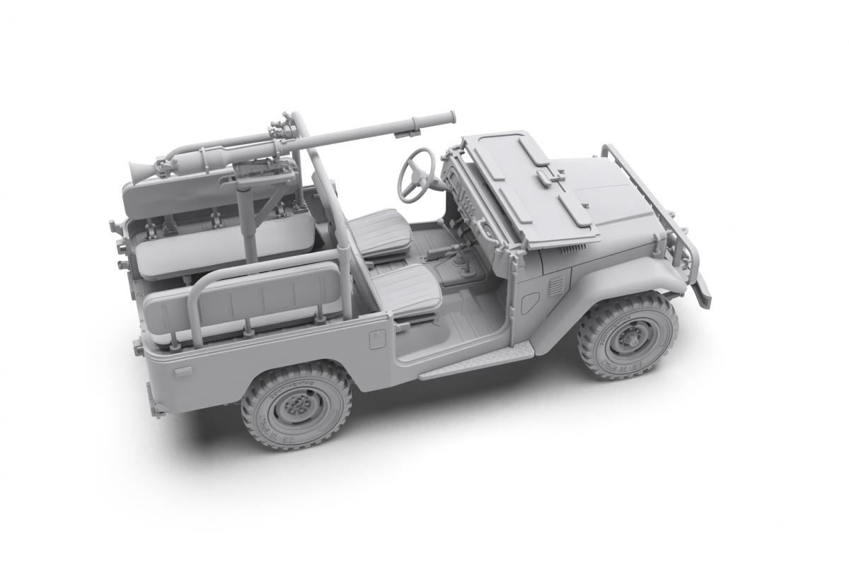 AK Interactive AK35003 FJ43 PICKUP AVEC CANON SPG-9 SANS RECUL 1/35 – image 9