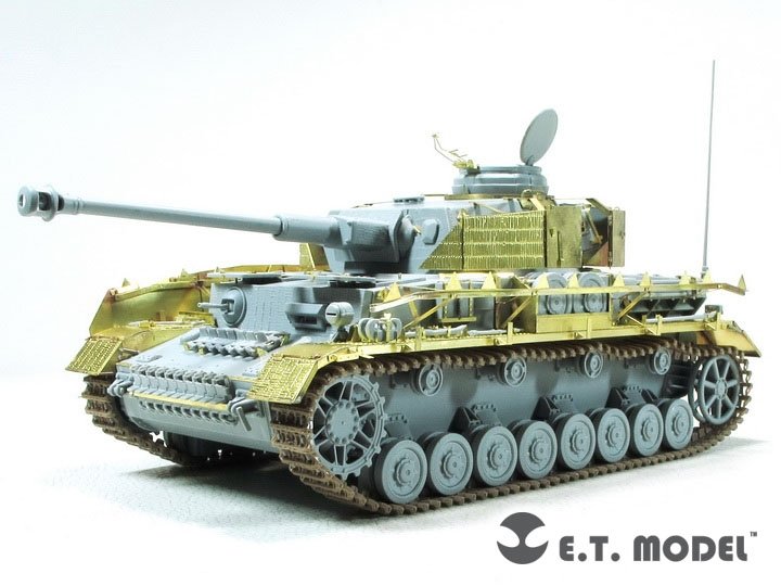 ET Model E35-290 WWII German Pz.Kpfw.IV Ausf.H w/Zimmerit Schurzen (Mid version) For DRAGON 1/35
