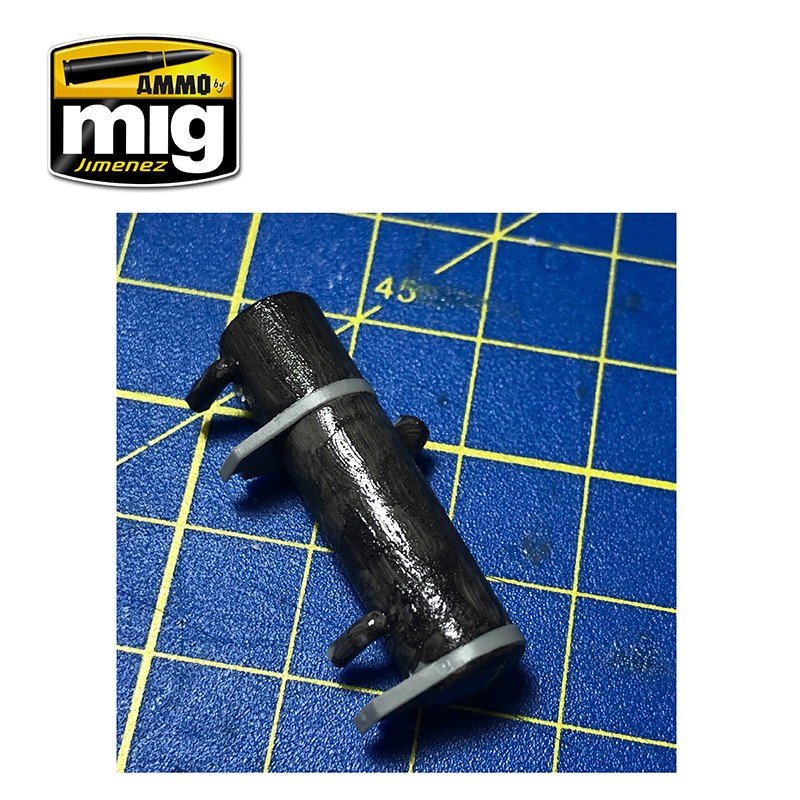 Pâte antidérapante Ammo of Mig 2034 - Couleur noire pour maquettes 1/72 et 1/48  – Bild 12