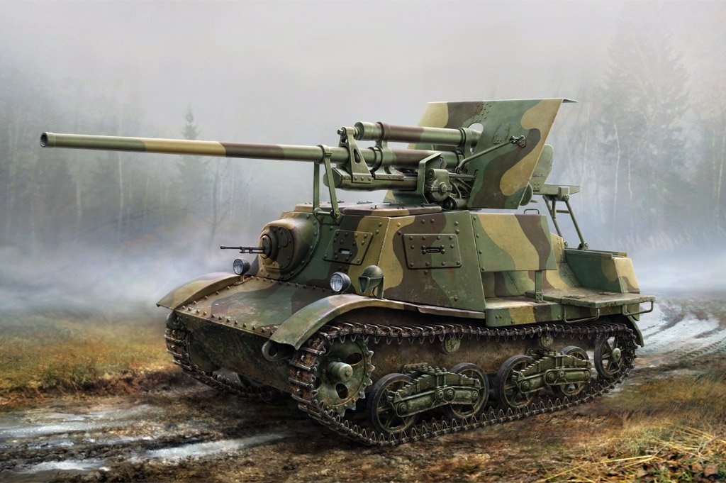 Hobby Boss 83849 Canon antichar automoteur léger soviétique ZIS-30 (1/35)