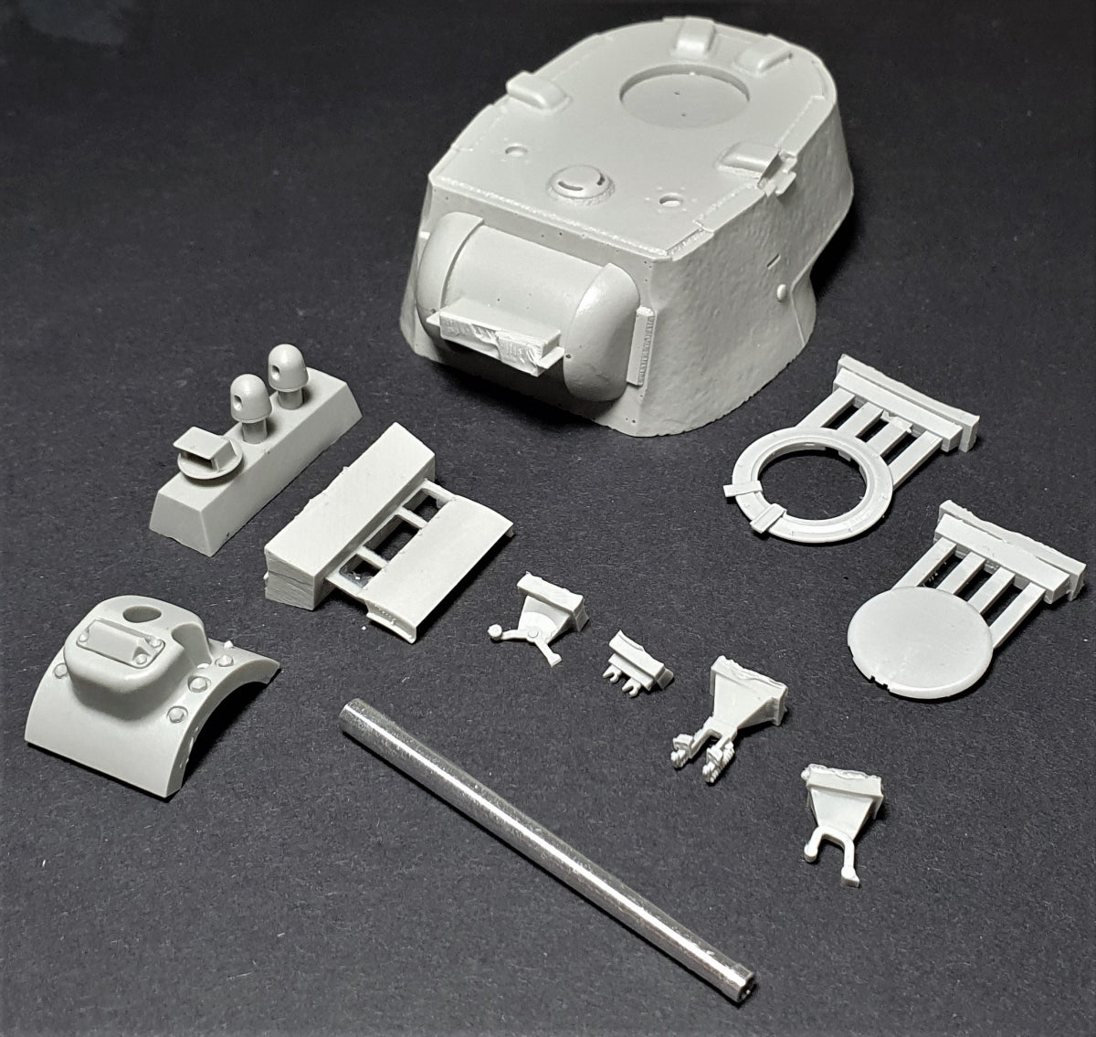 Panzer Art RE35-680 KV-1 « Tourelle à dents renforcées » moulée au 1/35 – immagine 2