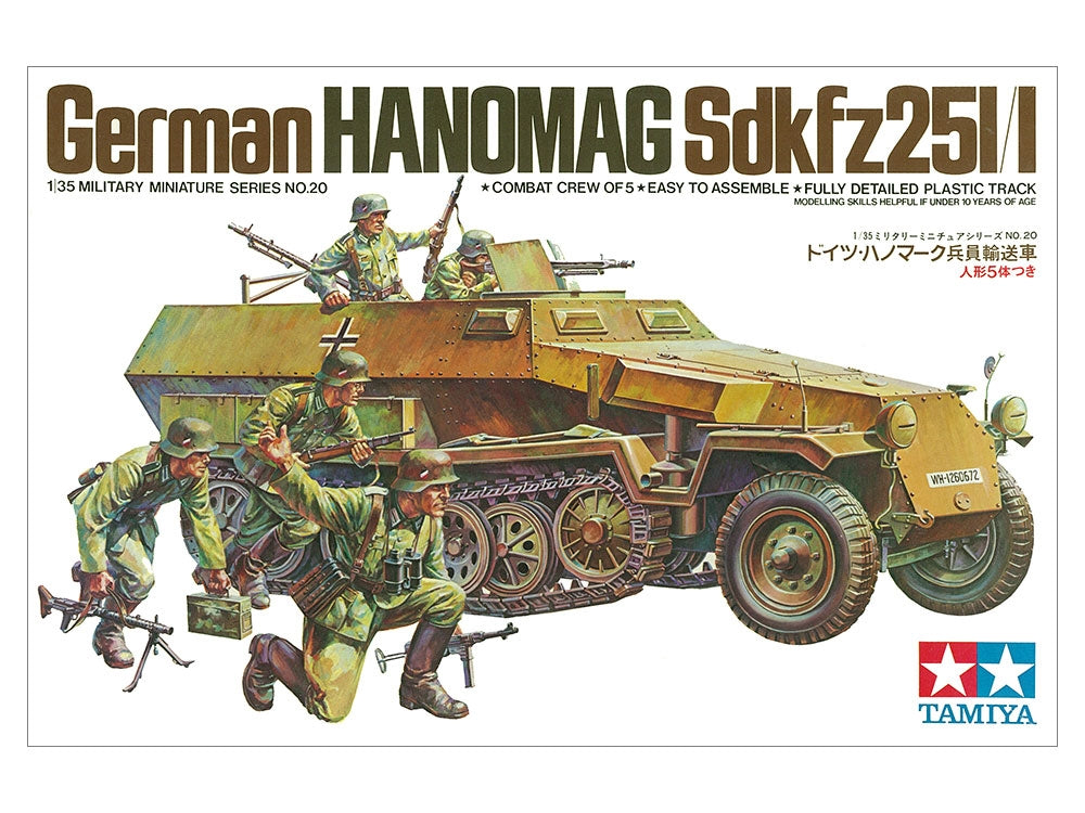 Tamiya 35020 Hanomag Sdkfz 251/1 1/35 – immagine 2