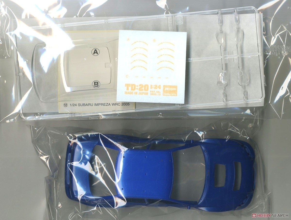 Hasegawa 20454 Subaru Impreza WRC 2005, vainqueur du Rallye du Mexique 2005, échelle 1/24 – image 2