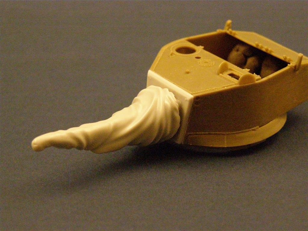 Panzer Art RE35-059 Barrel with canvas cover for Stuart M3/M5 tanks 1/35 – zdjęcie 3