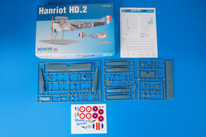 Eduard 8413 Avion à flotteurs Hanriot HD.2 français de la Première Guerre mondiale, édition Weekend, échelle 1/48 – Bild 3