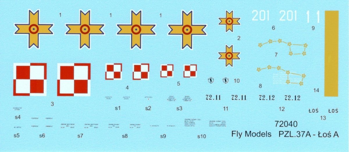 Fly 72040 PZL.37 A Moose A (1/72) – Bild 8