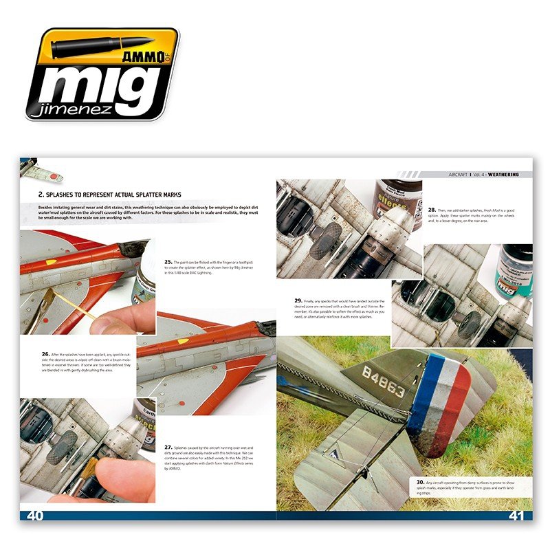 AMMO de Mig Jimenez 6053 ENCYCLOPÉDIE DES TECHNIQUES DE MODÉLISATION D&amp;#39;AVIONS VOL.4 : VIEILLISSEMENT (ANGLAIS) – Bild 2