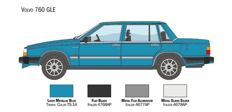 Italeri 3623 Volvo 760 GLE 1/24 – image 3