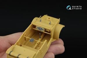 Quinta Studio QD+35143 Kubelwagen Type 82 Intérieur imprimé en 3D et coloré sur papier décalcomanie (Hero) (avec pièces en résine imprimées en 3D) 1/35 – immagine 14