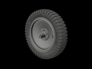 Panzer Art RE35-207 Road wheels for FlaK/Nebelwerfer trailers (gelande pattern) 1/35 – zdjęcie 2