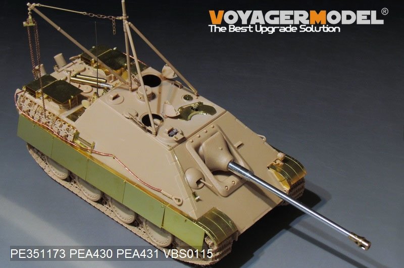 Kit de mise à niveau de base Voyager Model PE351173 Sd.Kfz.173 Jagdpanther G2 Version de la Seconde Guerre mondiale (pour MENG TS-047) 1/35 – image 14